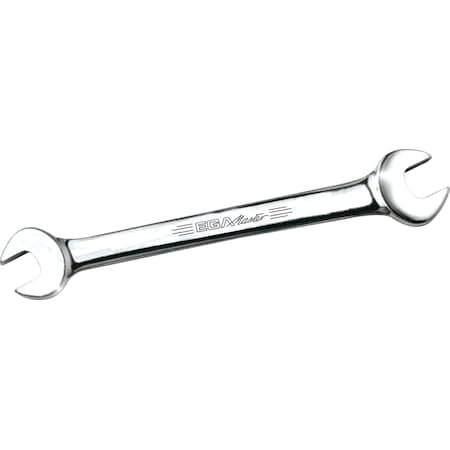 Ega Master OPEN-END WRENCH 19/32"-11/16" MIRROR POLISHED CHROME PLATING 60305